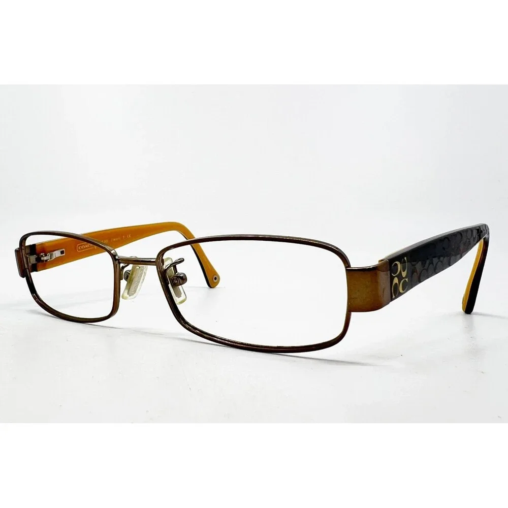 Coach Eyeglasses Womens Brown HC 5001 Taryn Signature Logo 50-16-135